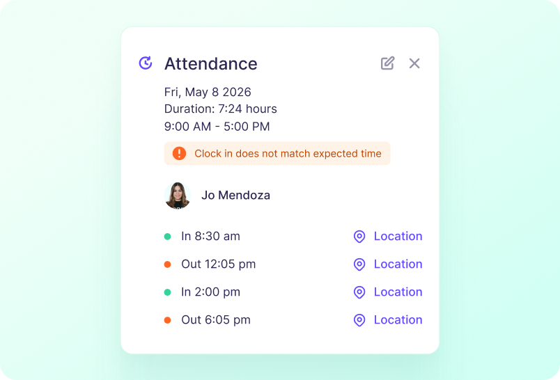 Leave and Working Time screenshot