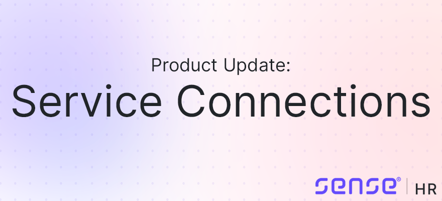 Say hello to integrations with Sense Service Connections