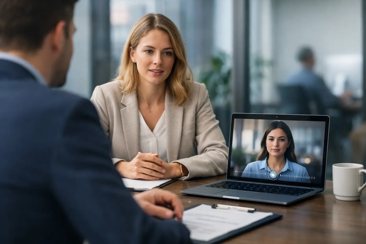 AI First Round Interviews for UK Employers