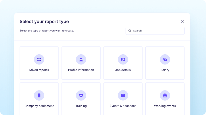 Reporting